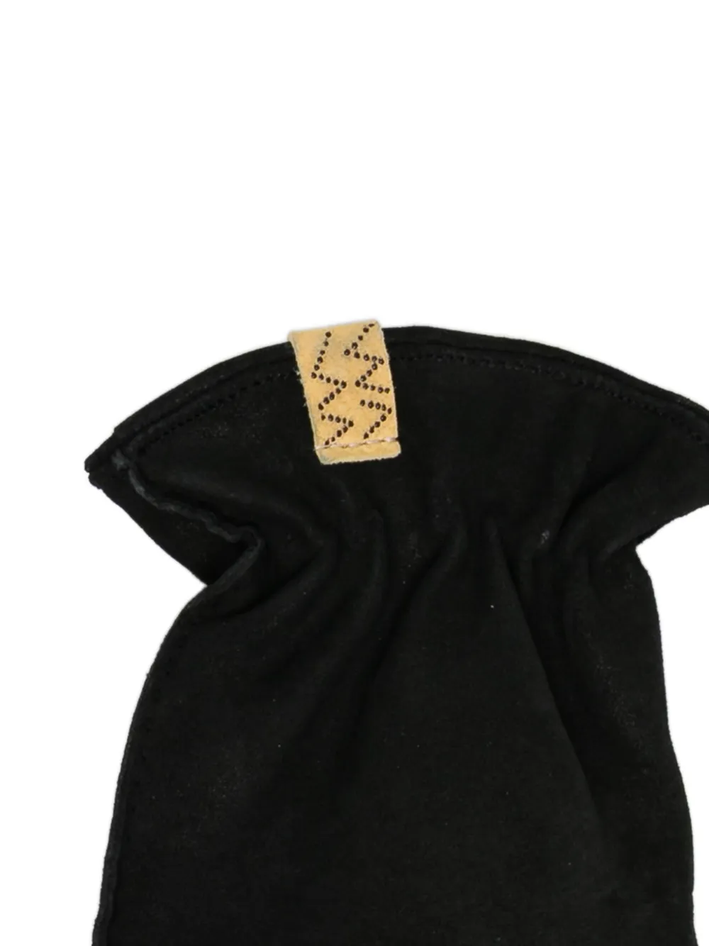  Visvim Leather Gloves - Black 