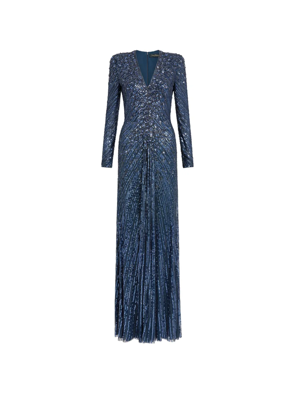 Jenny Packham Abito Eve con perline - Blu