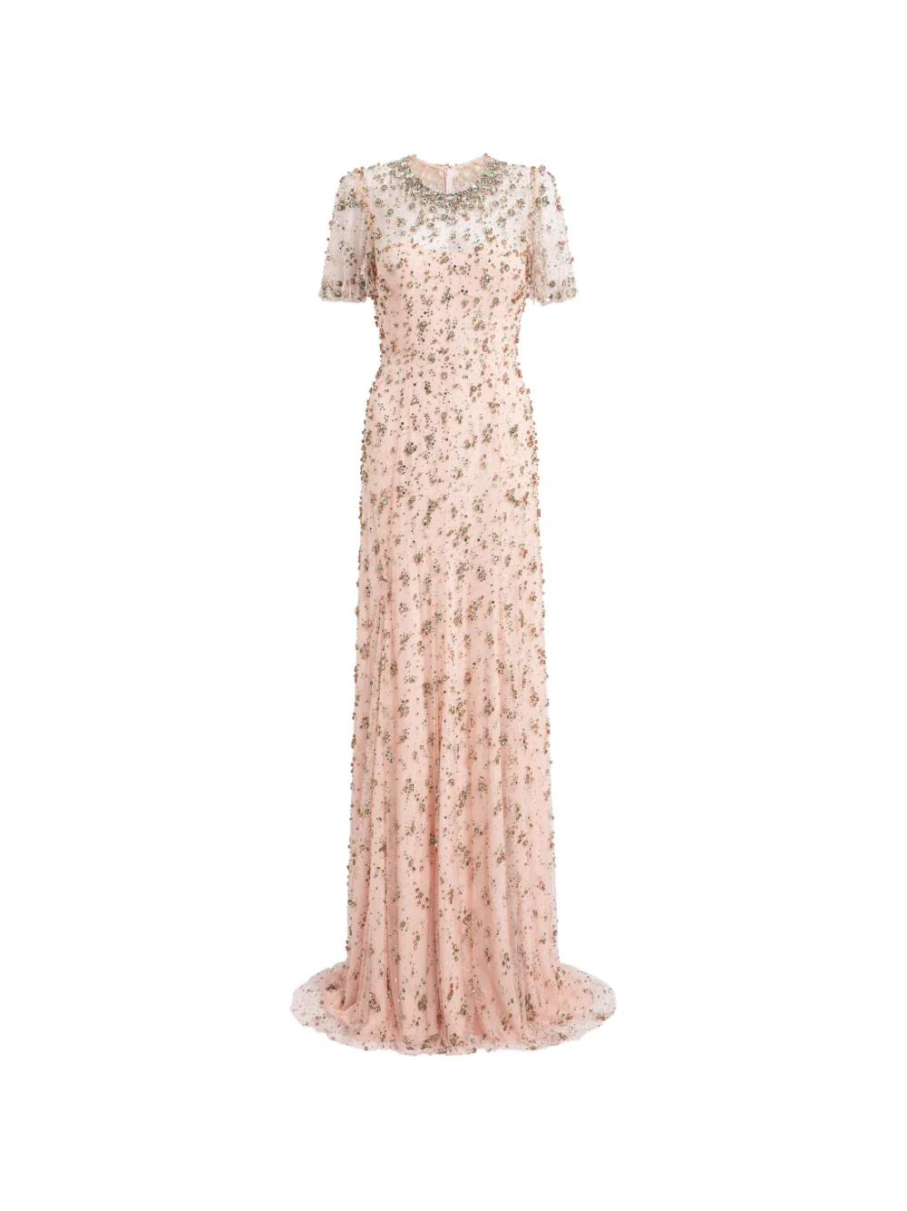Jenny Packham beaded maxi dress - Pink
