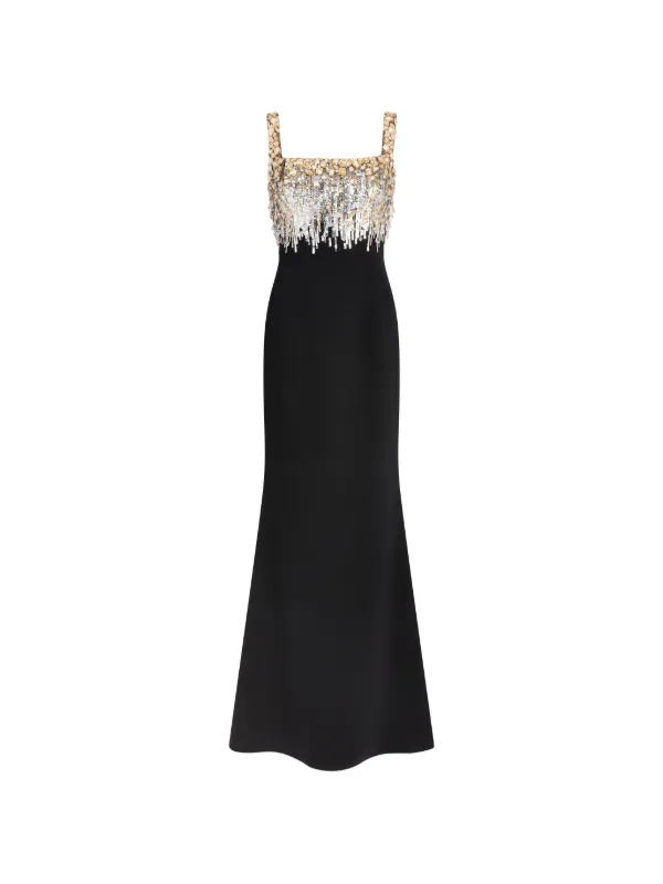 Elegant Formal Gown Designer Evening Wear Neiman Marcus Last Call Evening Gowns Oscar De La Renta