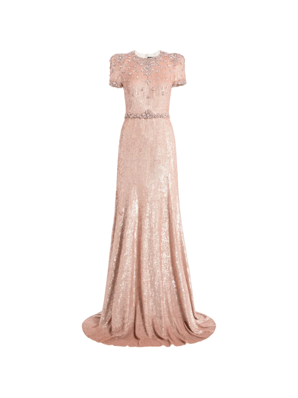 Jenny Packham Lombard embellished dress - Pink