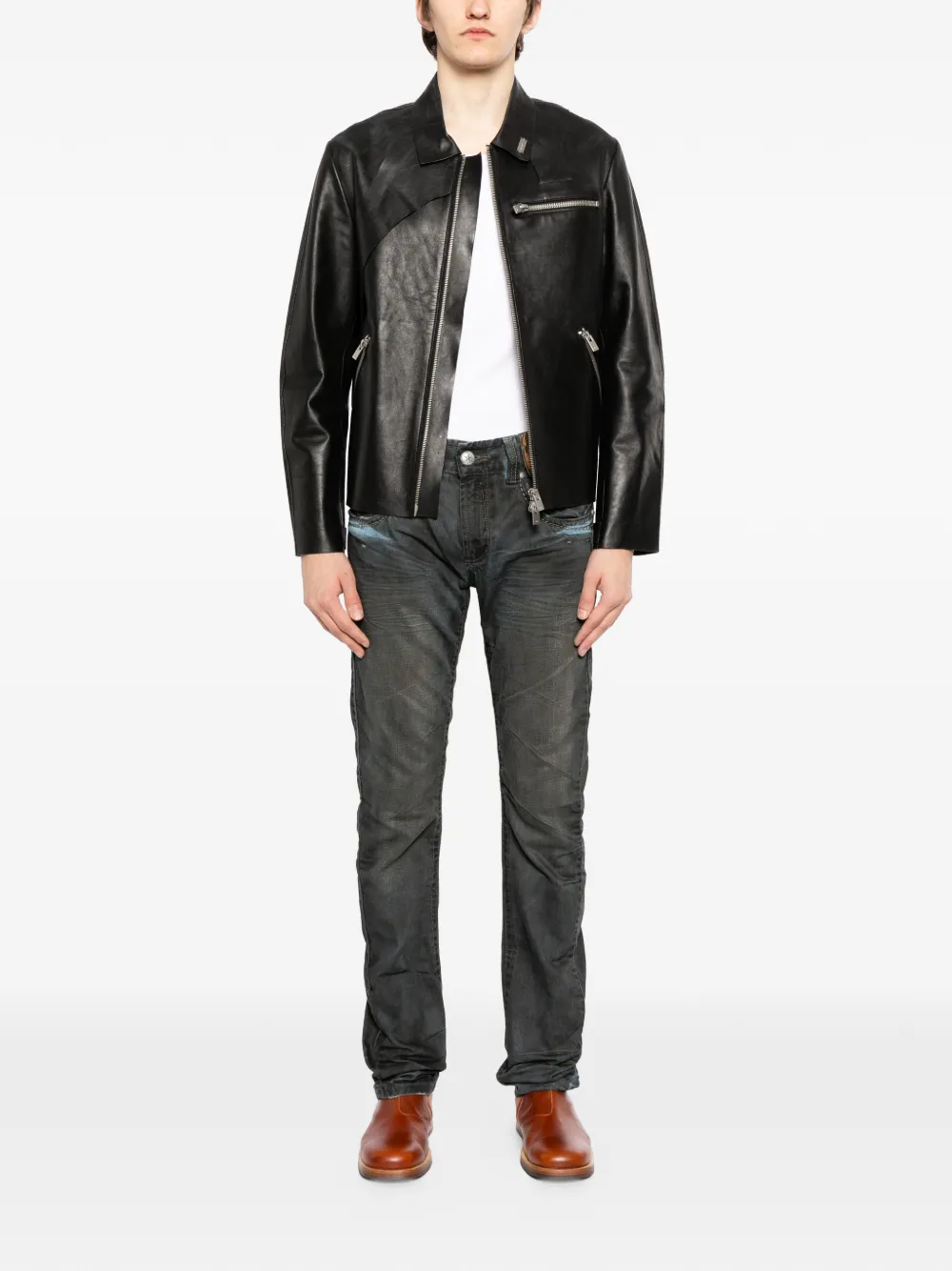  Tough Jeansmith Faded Jeans - Grey 