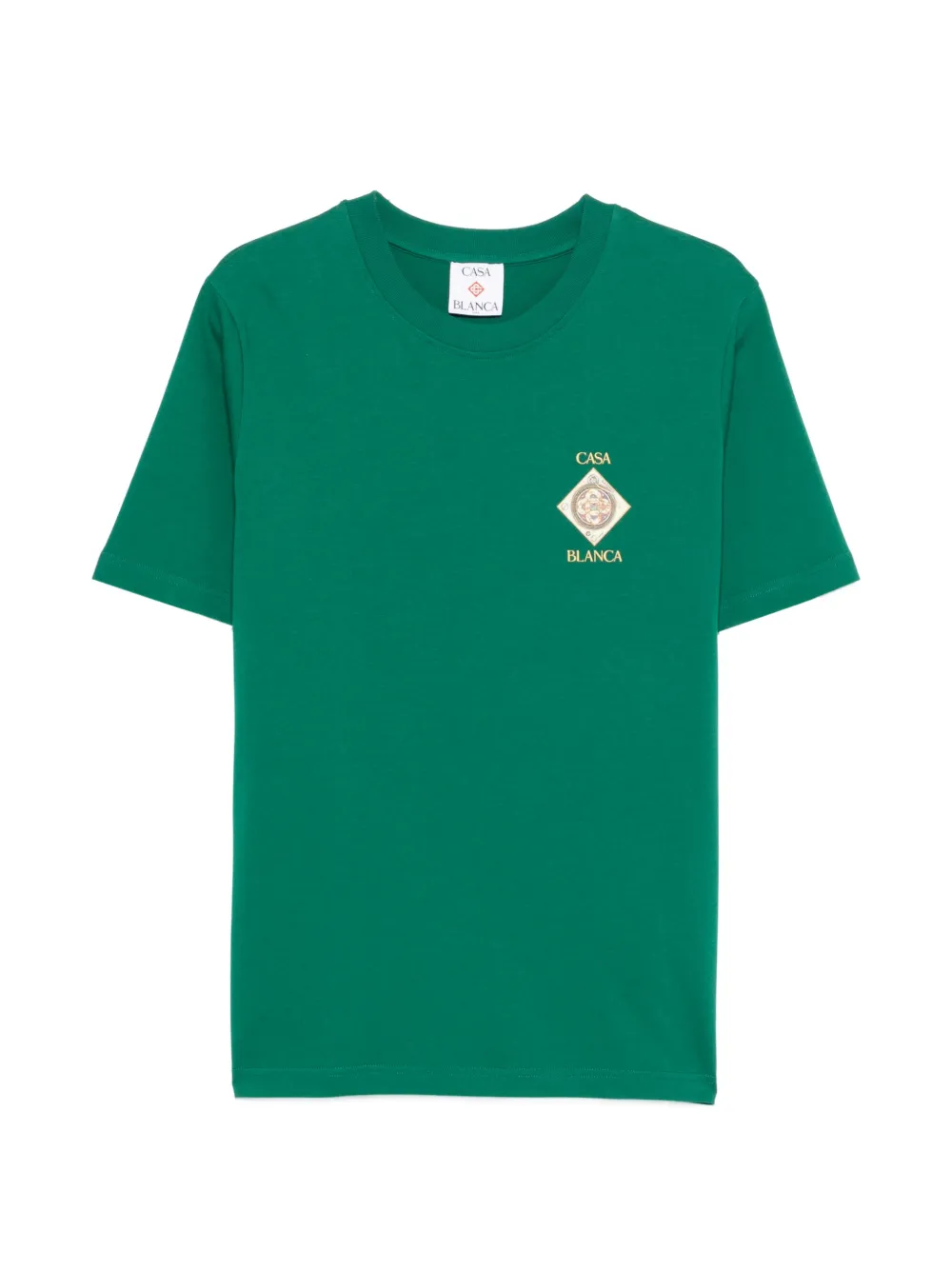 Casablanca logo-print T-shirt - Verde