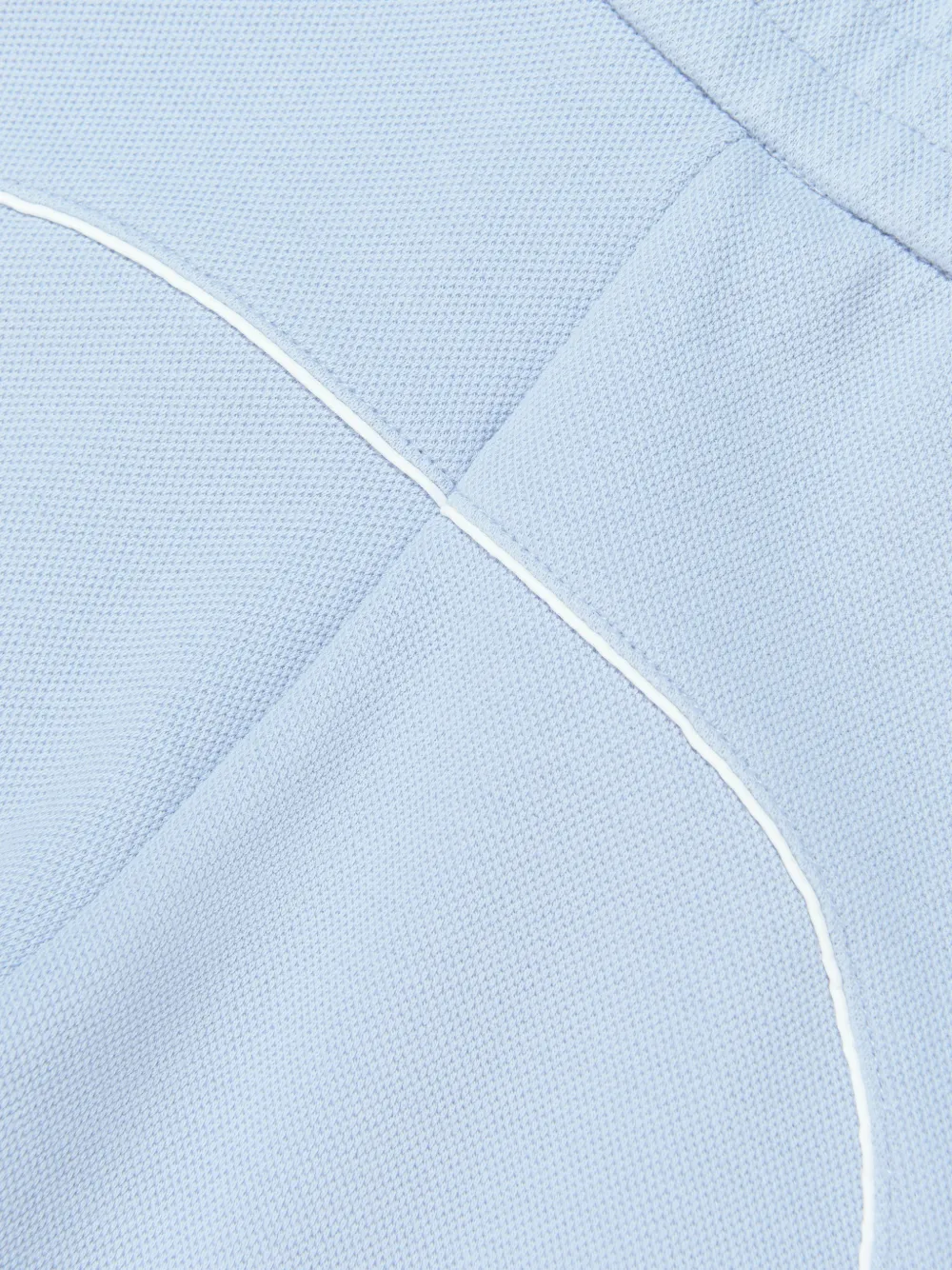 Emporio Armani Kids Shorts met afwerking Blauw