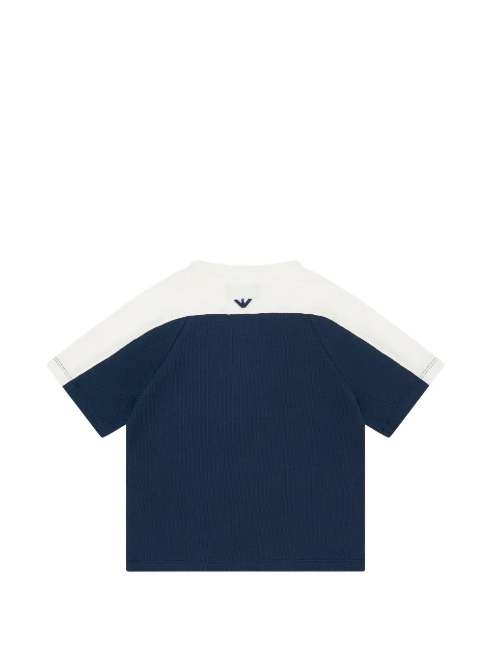Emporio Armani Kids Top met logo Blauw