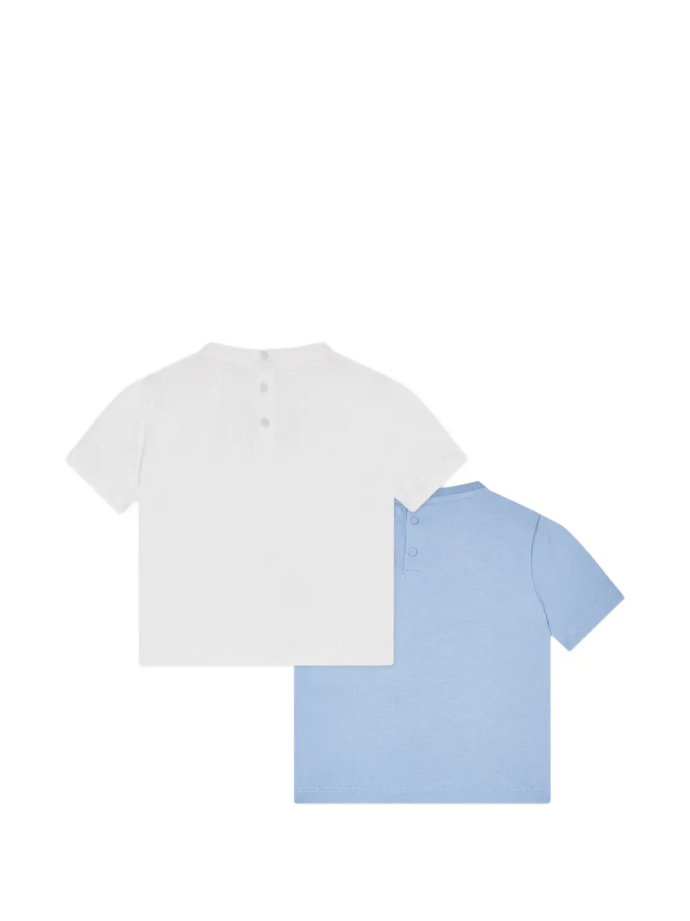 Emporio Armani Kids Baby T-shirt met print Blauw
