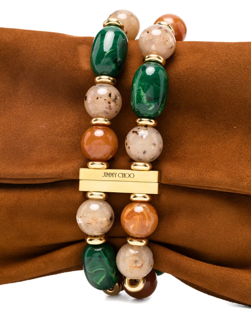 Jimmy Choo Zandra clutch Bruin