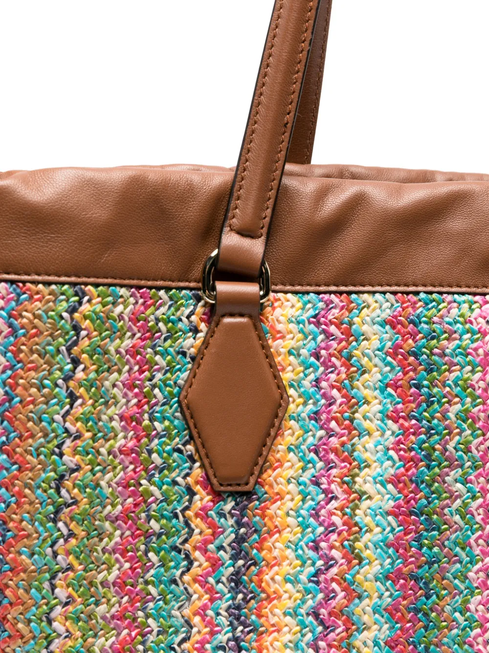 Jimmy Choo Grote shopper met trekkoord Bruin