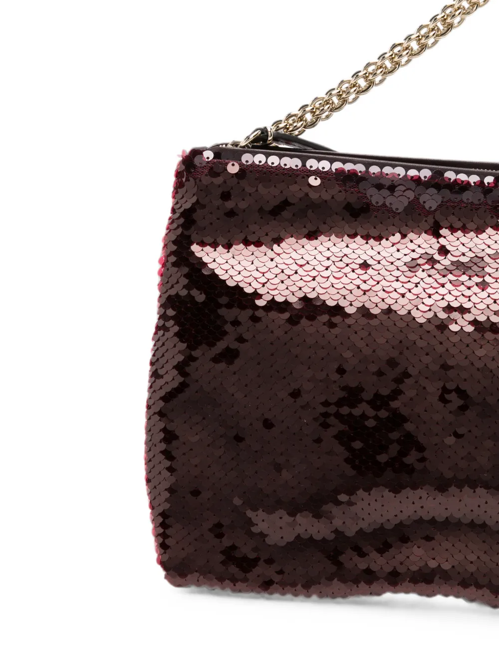Jimmy Choo Callie clutch met pailletten Rood