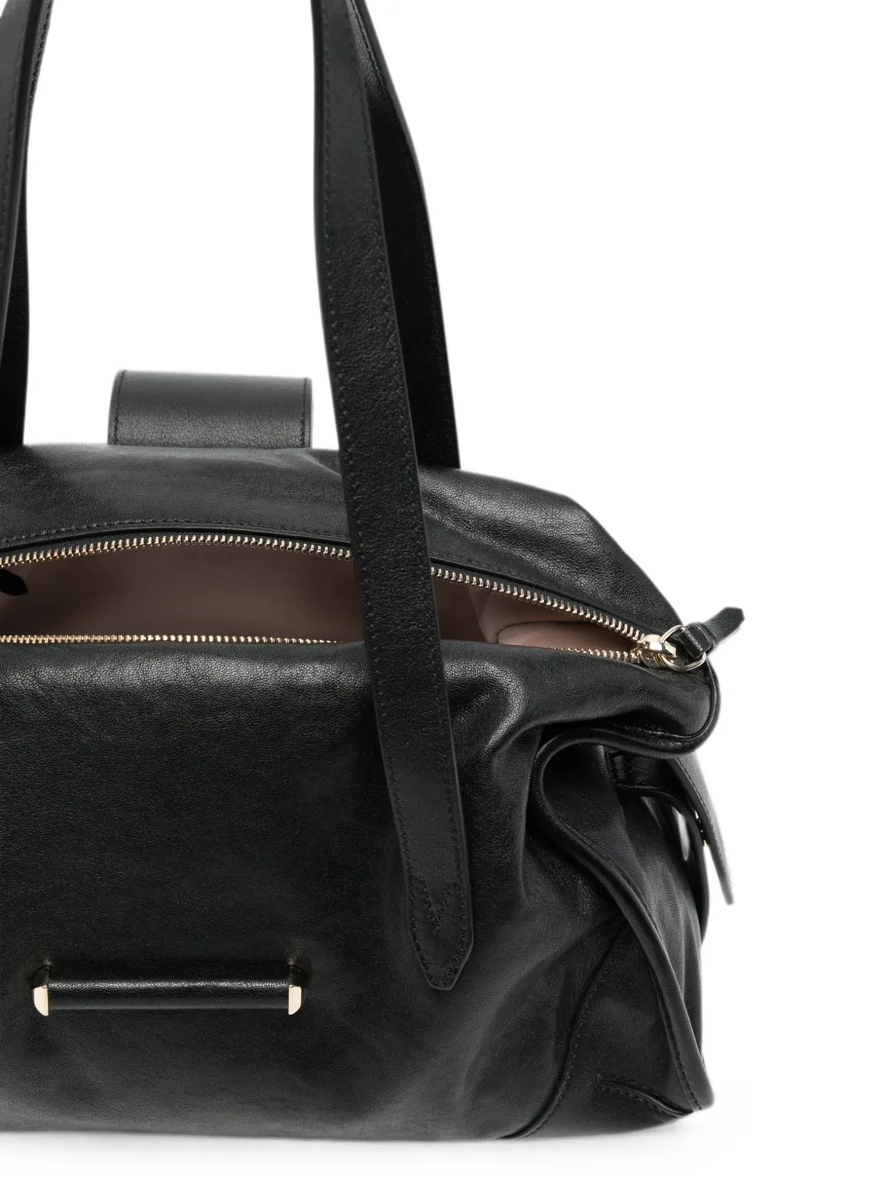 Jimmy Choo Bar Filo leren schoudertas Zwart