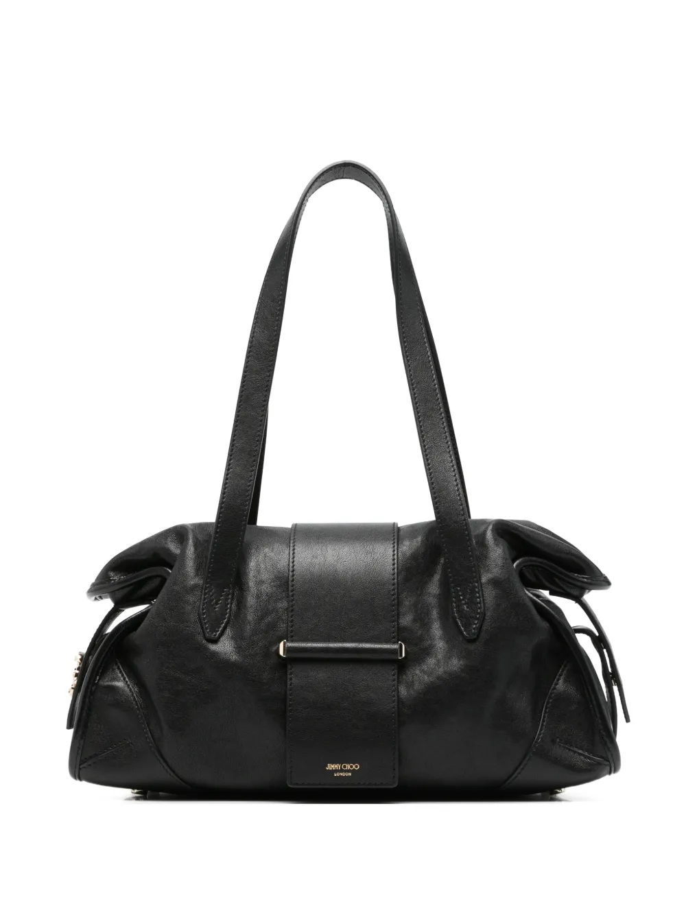 Jimmy Choo Bar Filo leather shoulder bag - Nero
