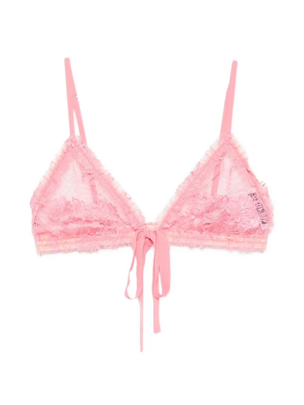 The Attico lace bra - Rosa