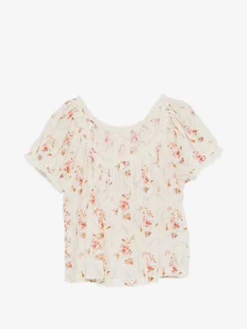 DÔEN Frederica floral-print blouse