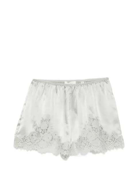 DÔEN Iona lace-trim shorts
