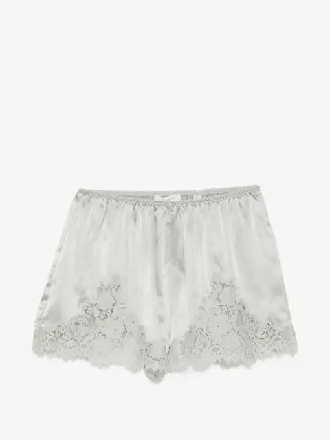 DÔEN Iona lace-trim shorts