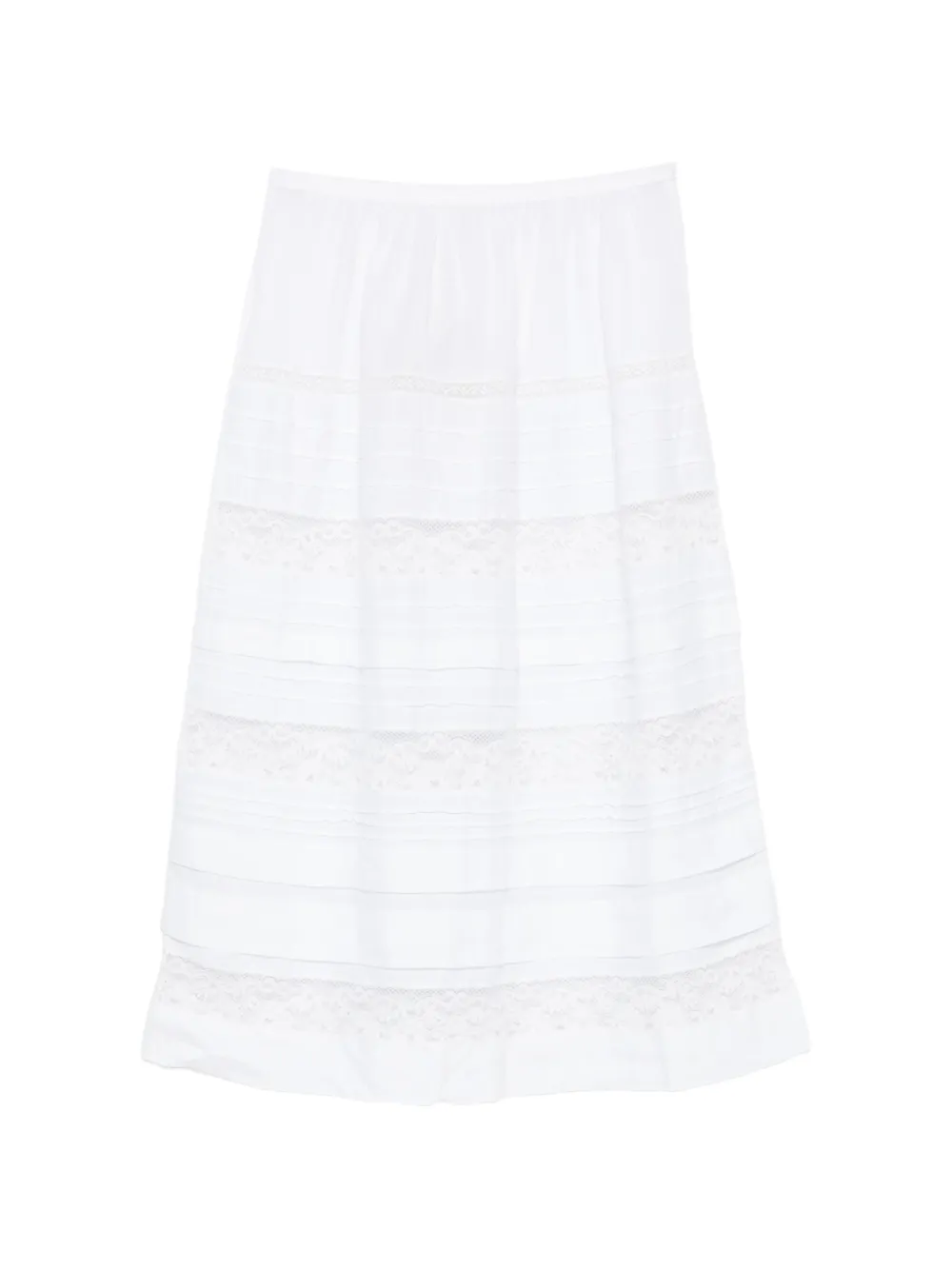 DÔEN Sidra midi skirt - Bianco