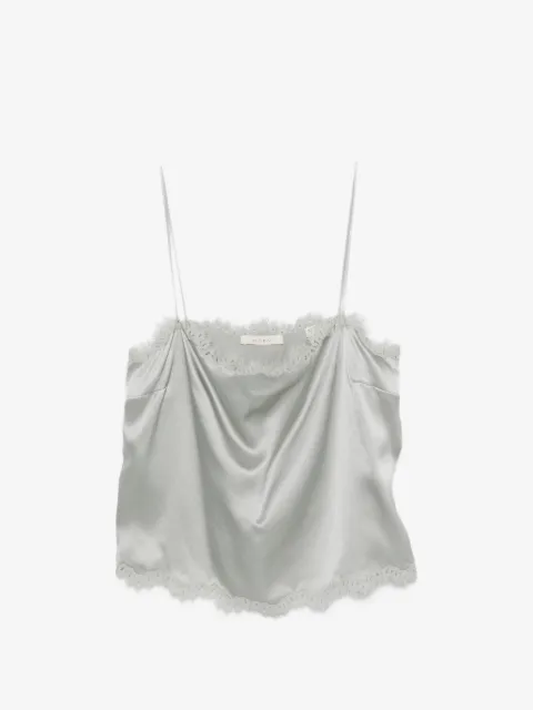 DÔEN Loure lace-trim top