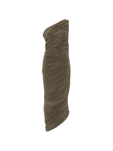 Norma Kamali Diana ruched dress