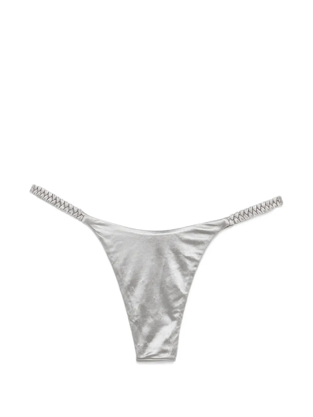 Isa Boulder High Weave bikinislip Zilver