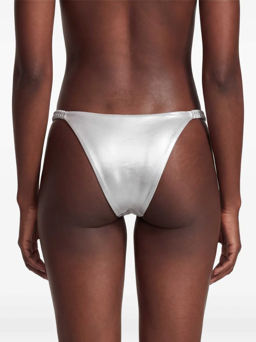 Isa Boulder High Weave bikinislip Zilver