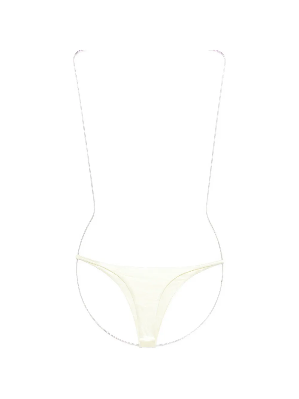 Isa Boulder plain bikini bottom - Toni neutri