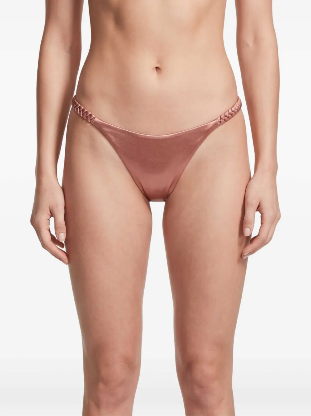 Isa Boulder High Weave bikinislip Roze