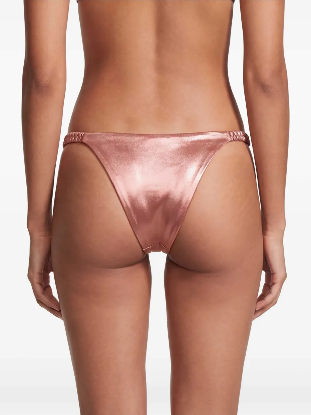 Isa Boulder High Weave bikinislip Roze