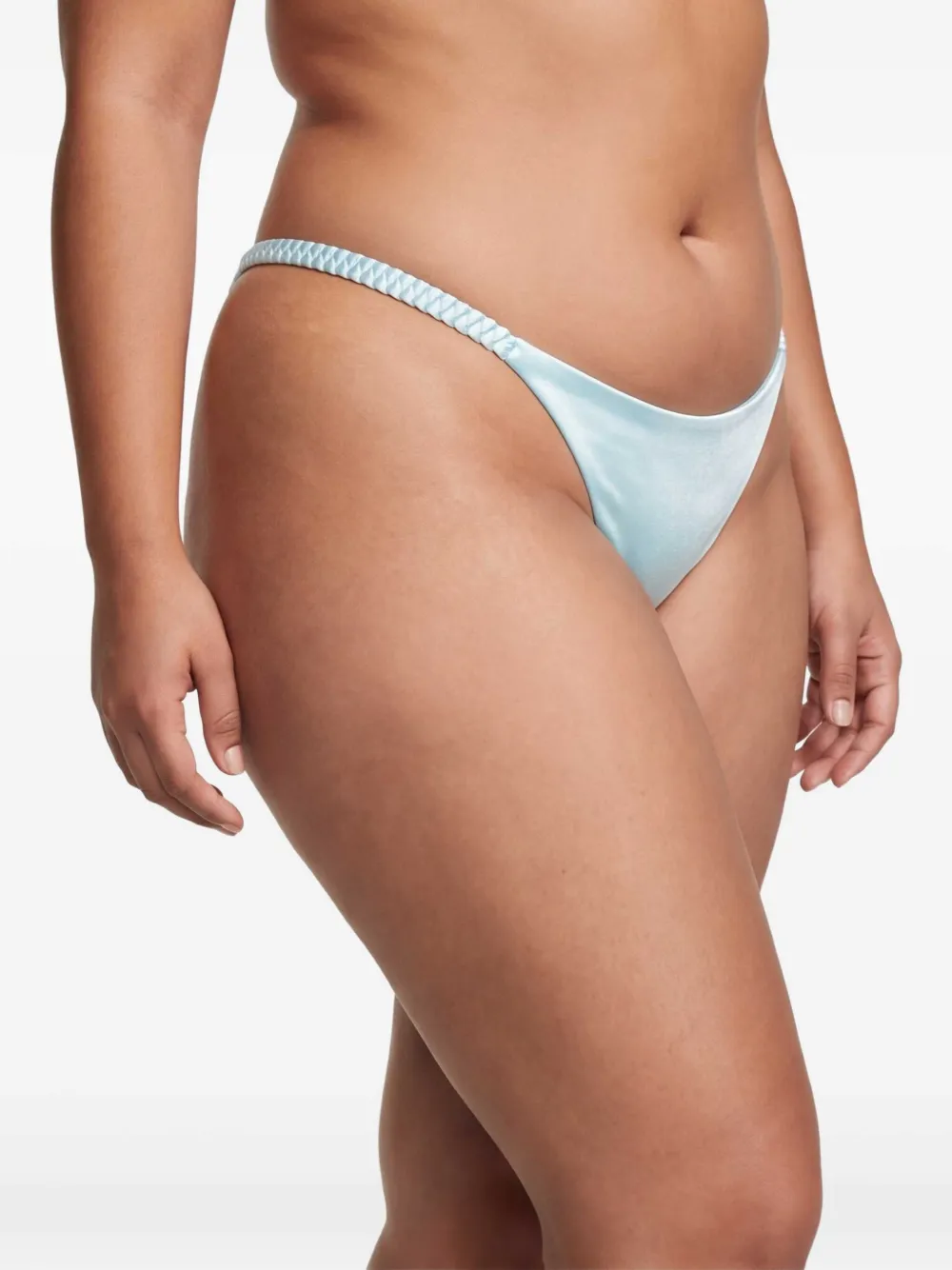 Isa Boulder Geweven bikinislip Blauw