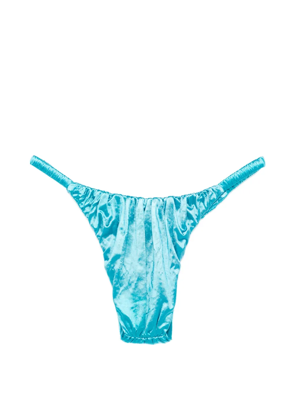 Isa Boulder Gesmockte bikinislip Blauw