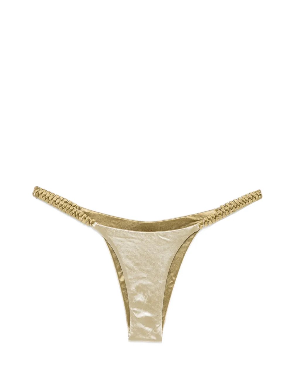 Isa Boulder High Weave bikini bottom - Oro