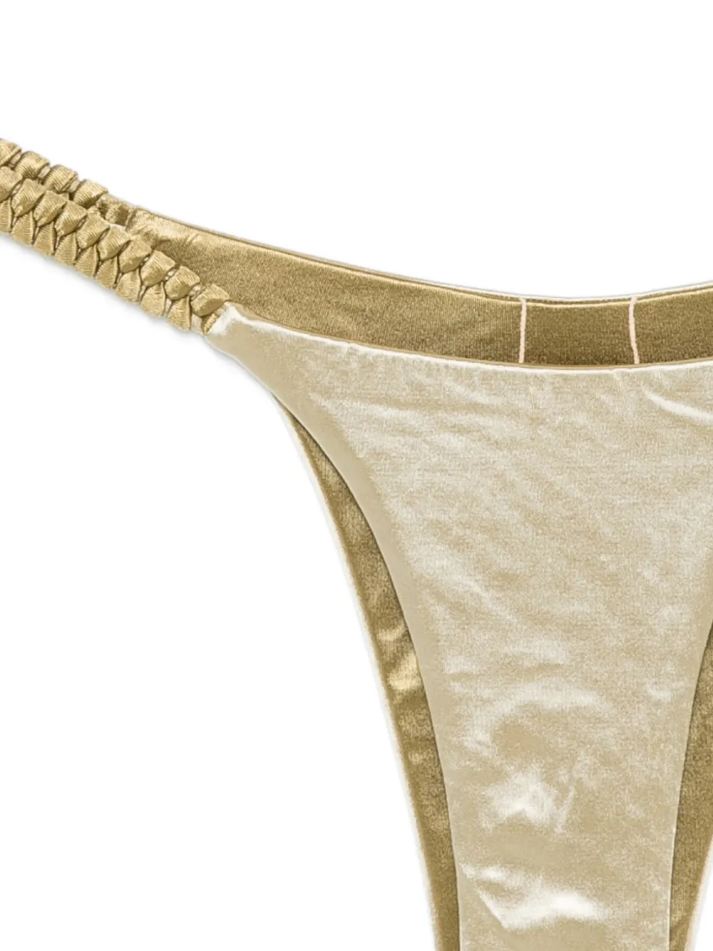  Isa Boulder Slip Bikini High Weave - Oro 