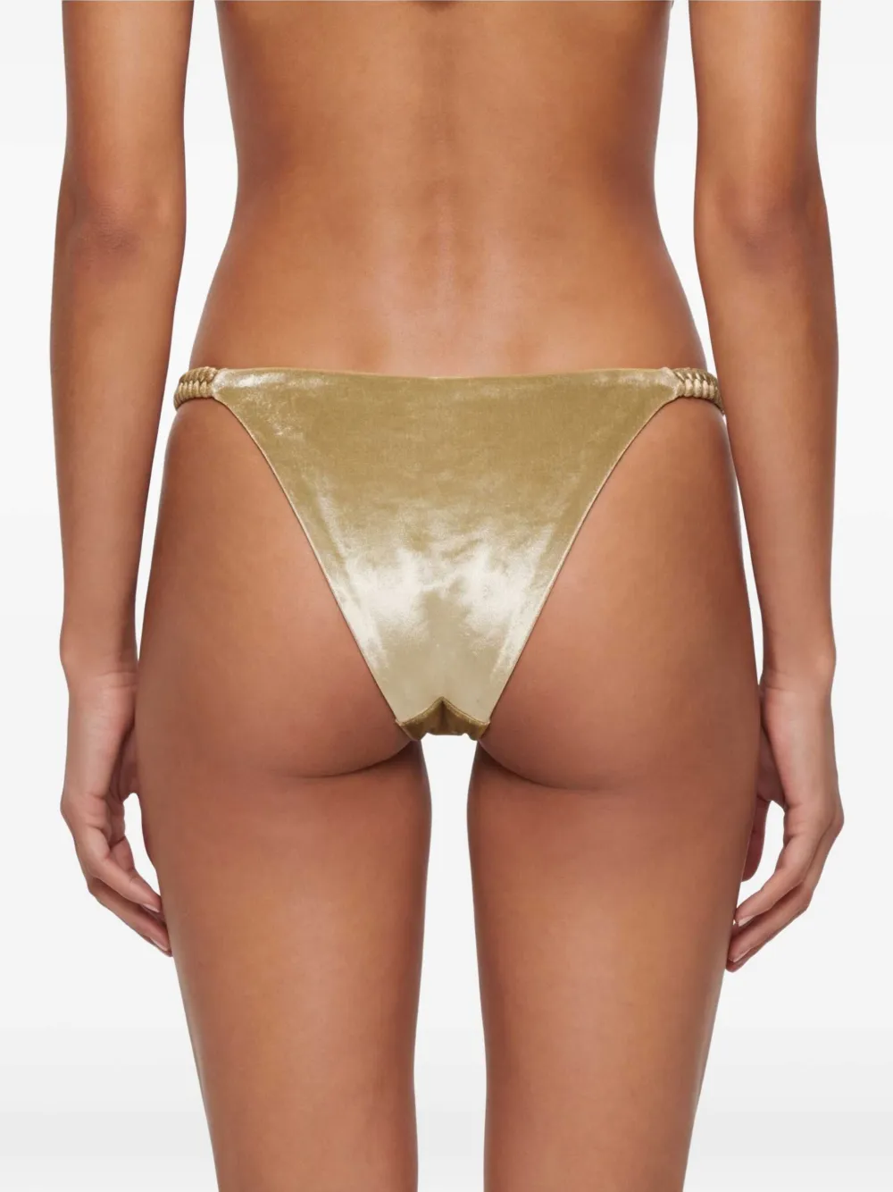 Isa Boulder High Weave bikinislip Goud