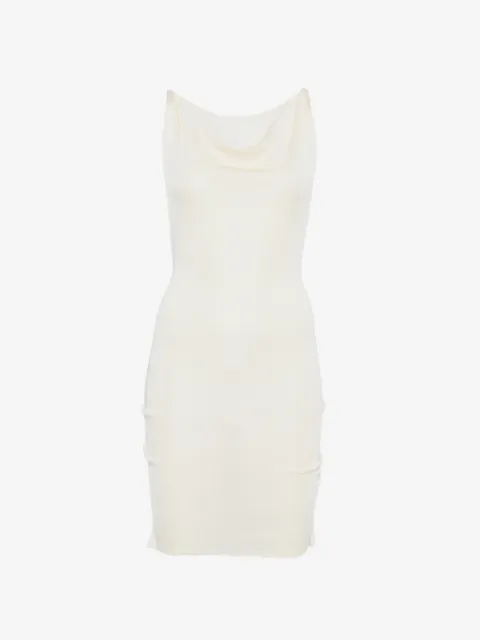 Isa Boulder cowl-neck mini dress