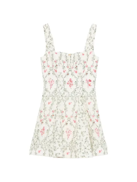 Agua By Agua Bendita floral-print mini dress