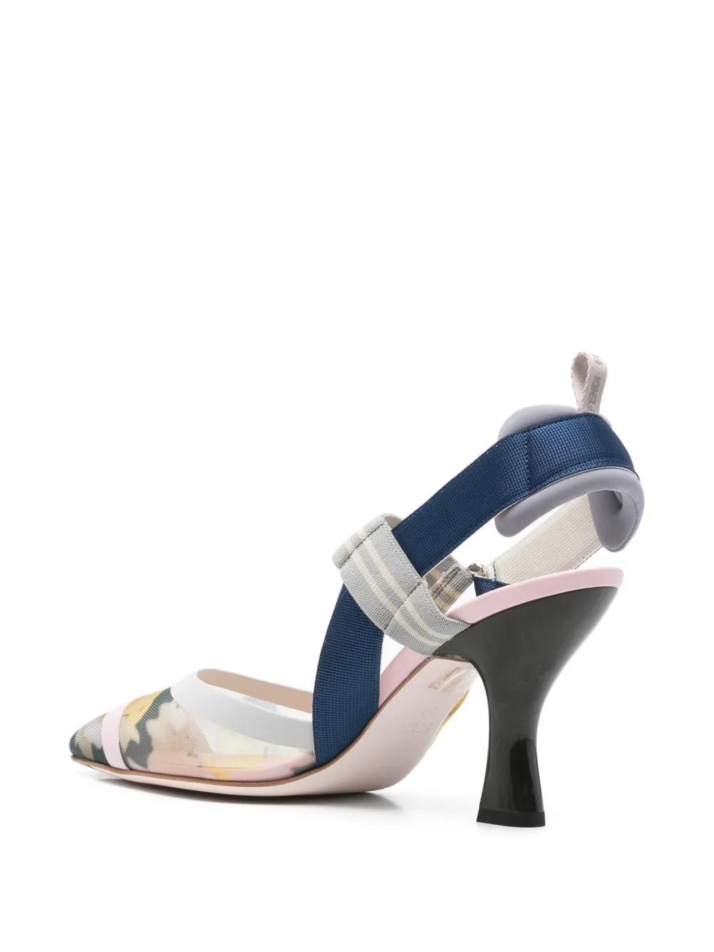 FENDI Sandalen met bloemenprint Blauw