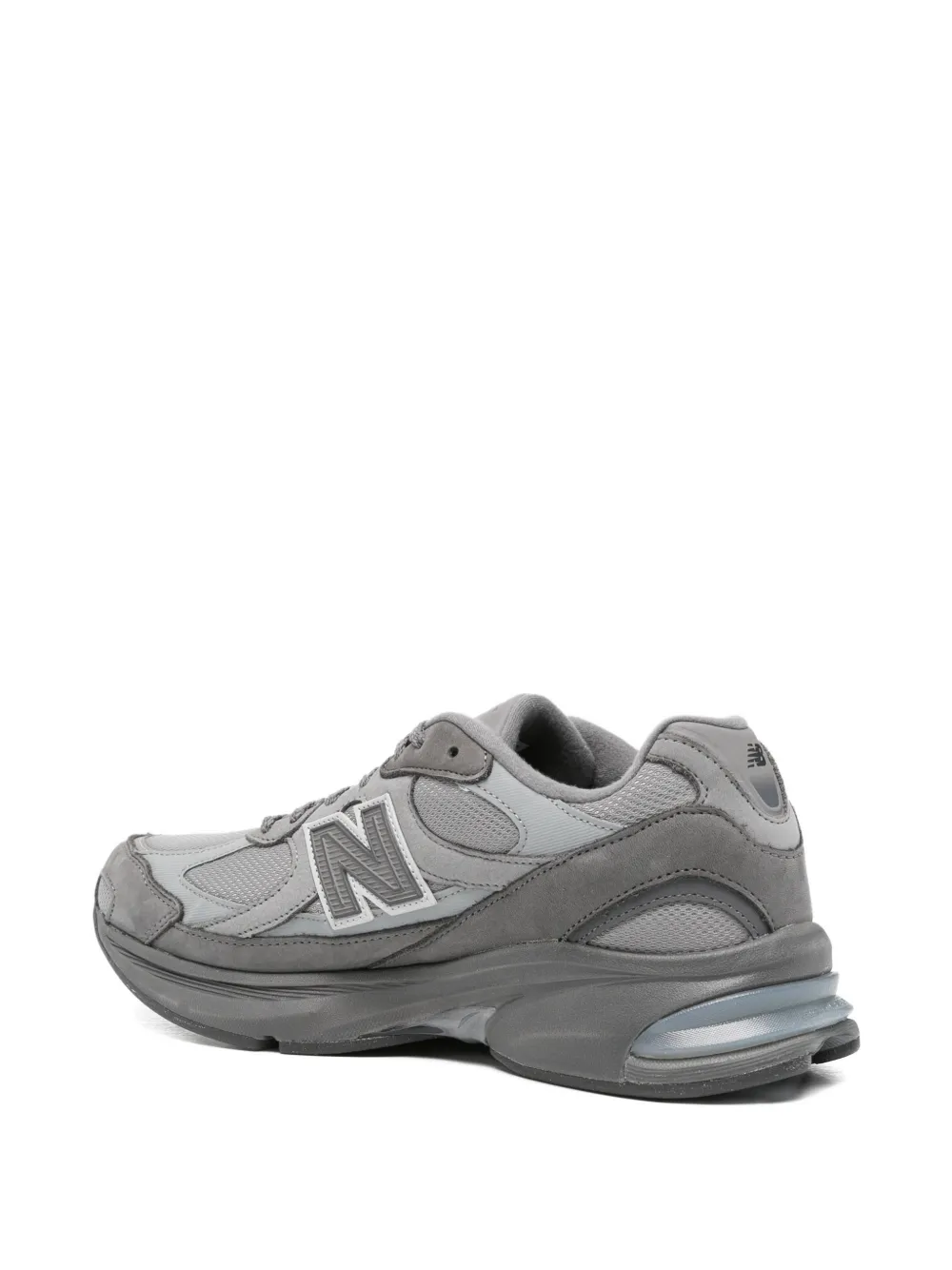 Comme des Garçons Homme x New Balance panelled mesh sneakers Grijs