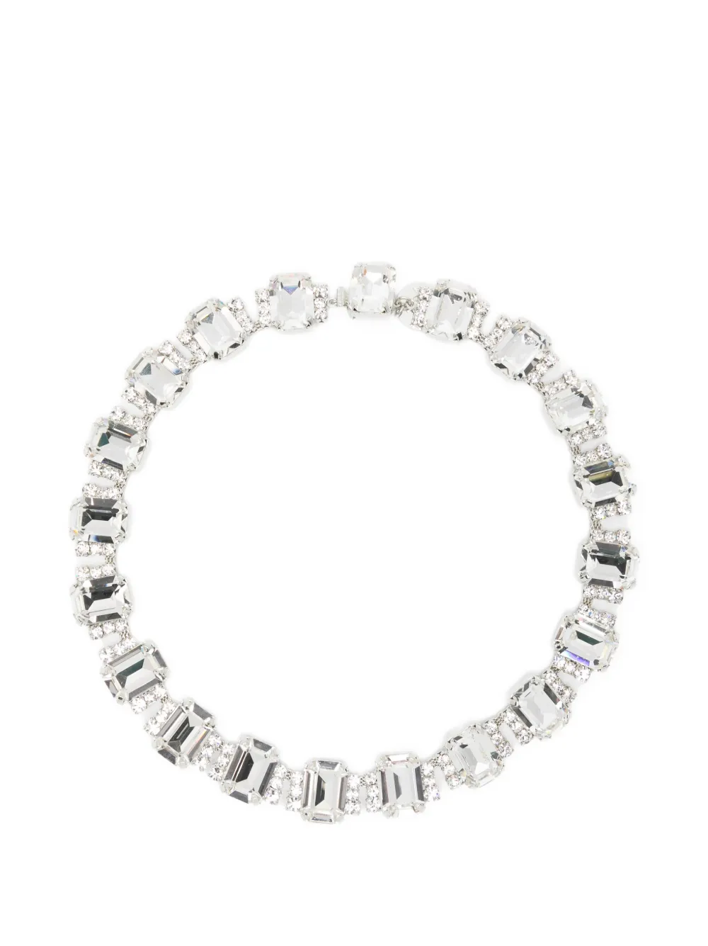 Nº21 crystal-embellished necklace - Argento