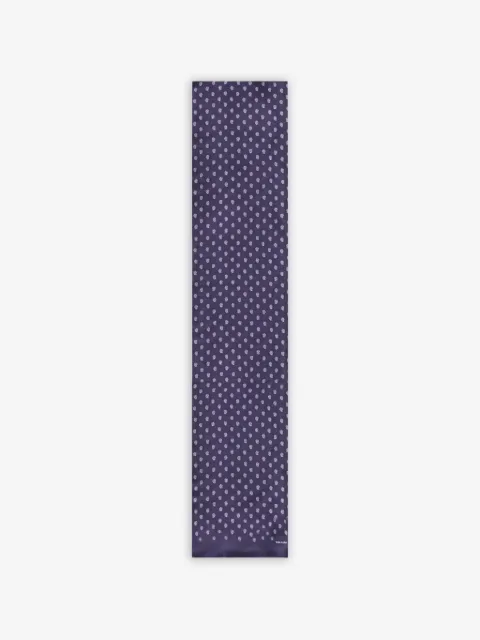 TOM FORD paisley logo scarf