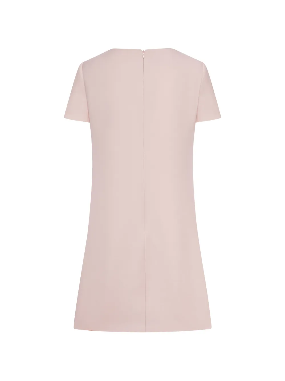 Valentino Garavani Midi-jurk met strikdetail en V-hals Roze