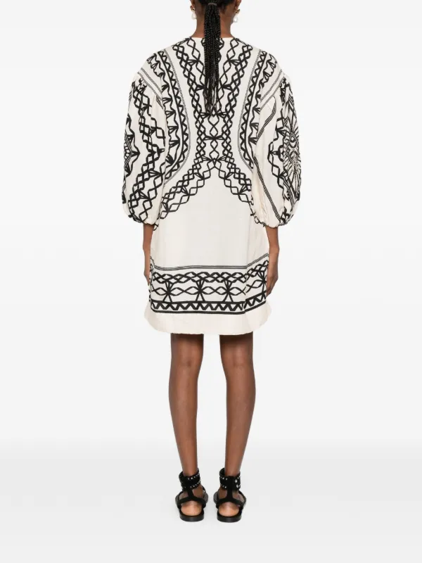 geo print mini dress Geo Print Mini Dress