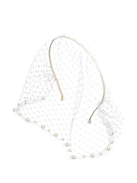 Jennifer Behr Perline Voilette embellished veil