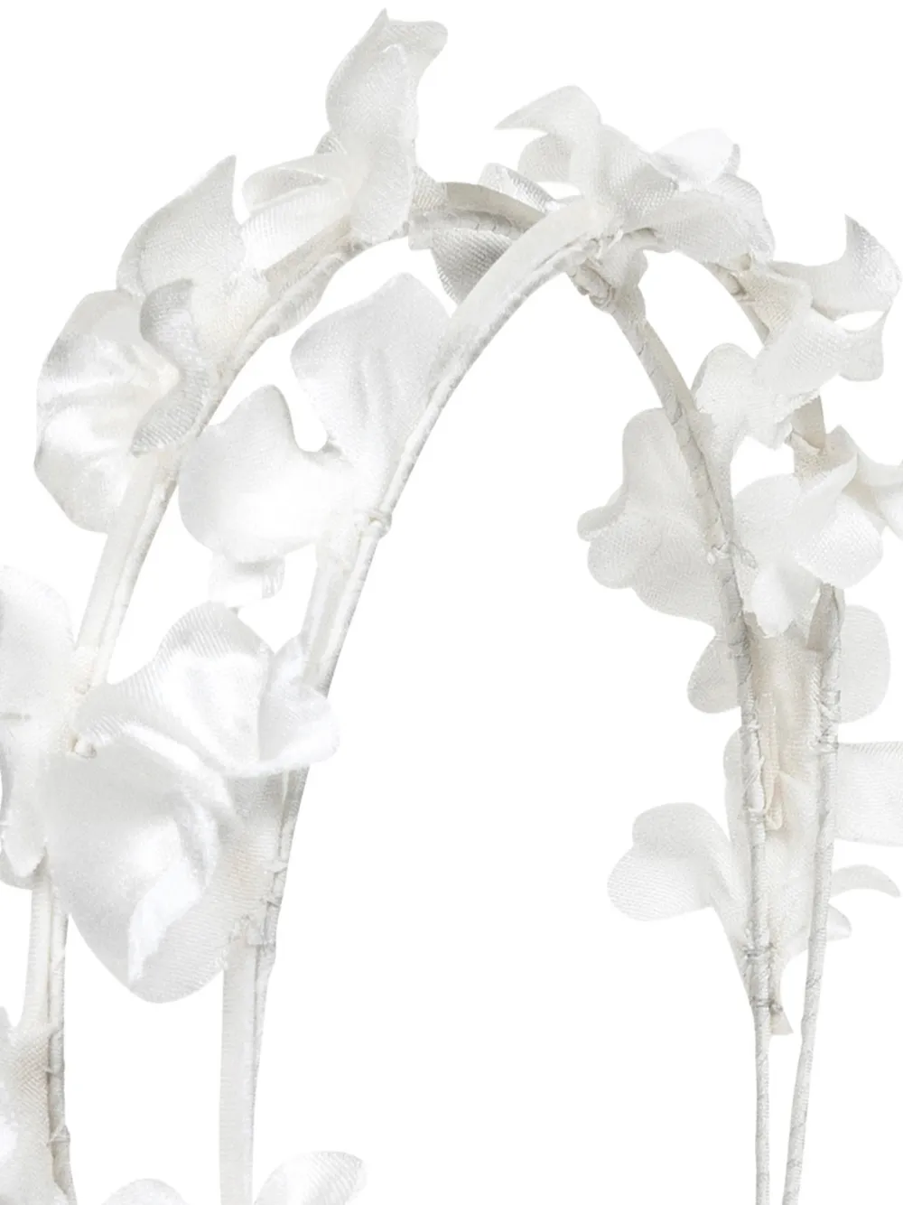  Jennifer Behr Isabella Floral Headband - White 