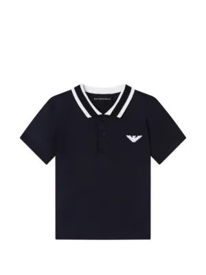 ARMANI JUNIOR 長袖ポロシャツ 青170 ARMANI JUNIOR 青 ポロシャツ 130CM - メルカリ