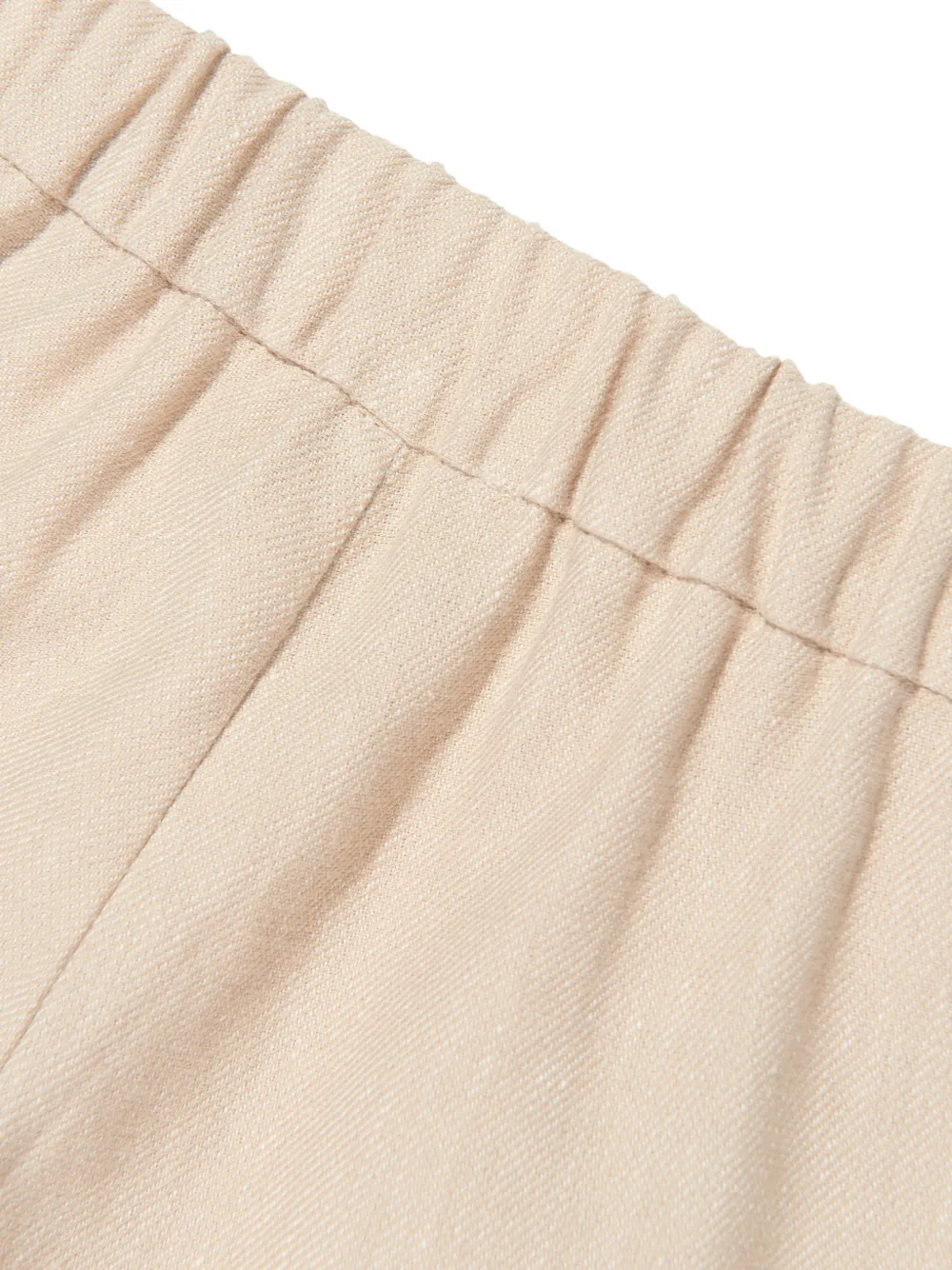 Emporio Armani Kids Elastische shorts Beige