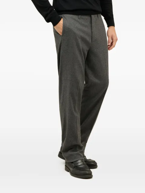 Boglioli flannel loose trousers