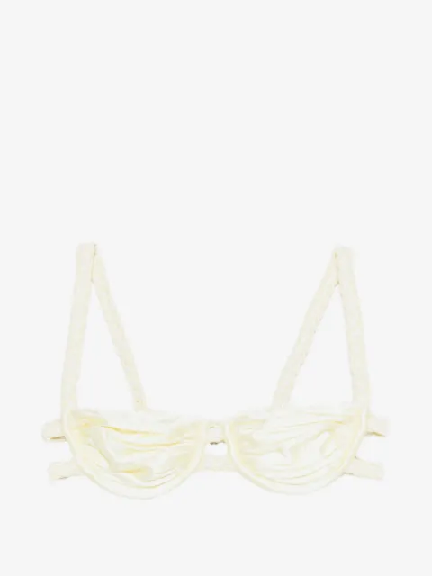 Isa Boulder weave strap bikini top