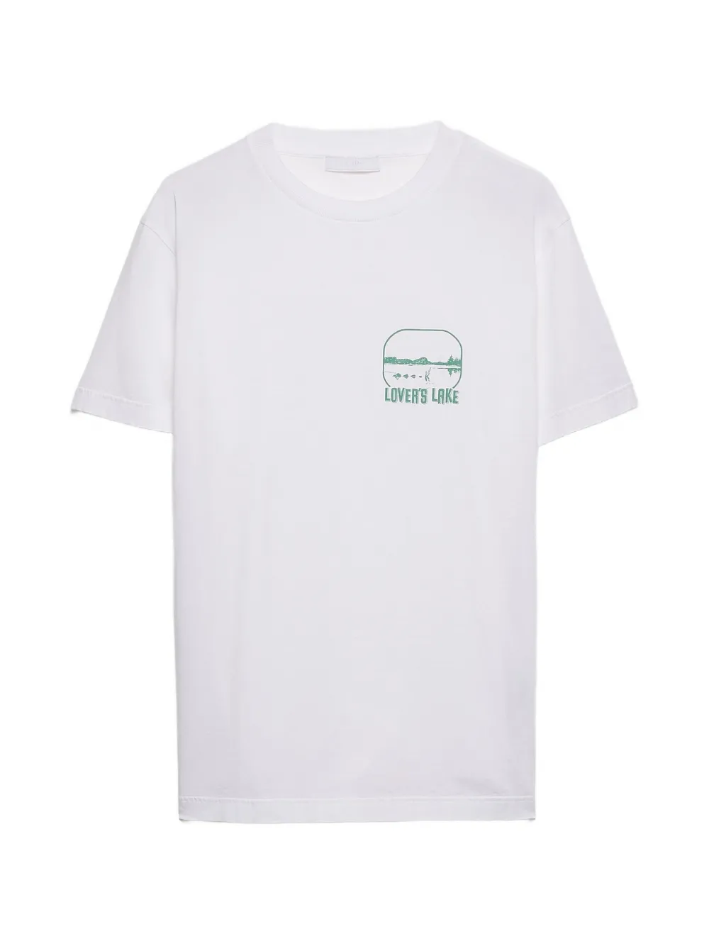 Prada graphic-print T-shirt - Weiß