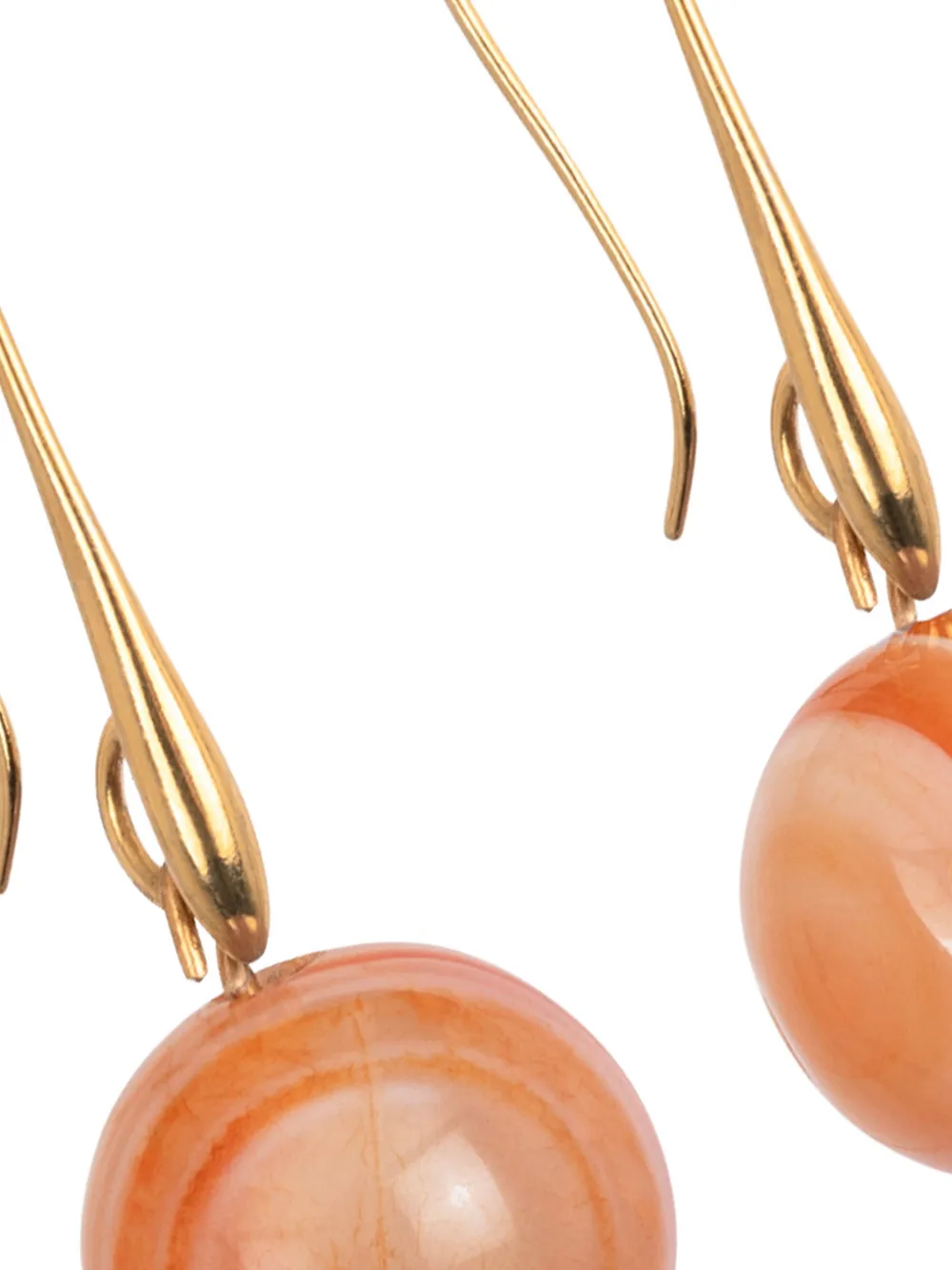  Jennifer Behr Agate Drop Earrings - Gold 