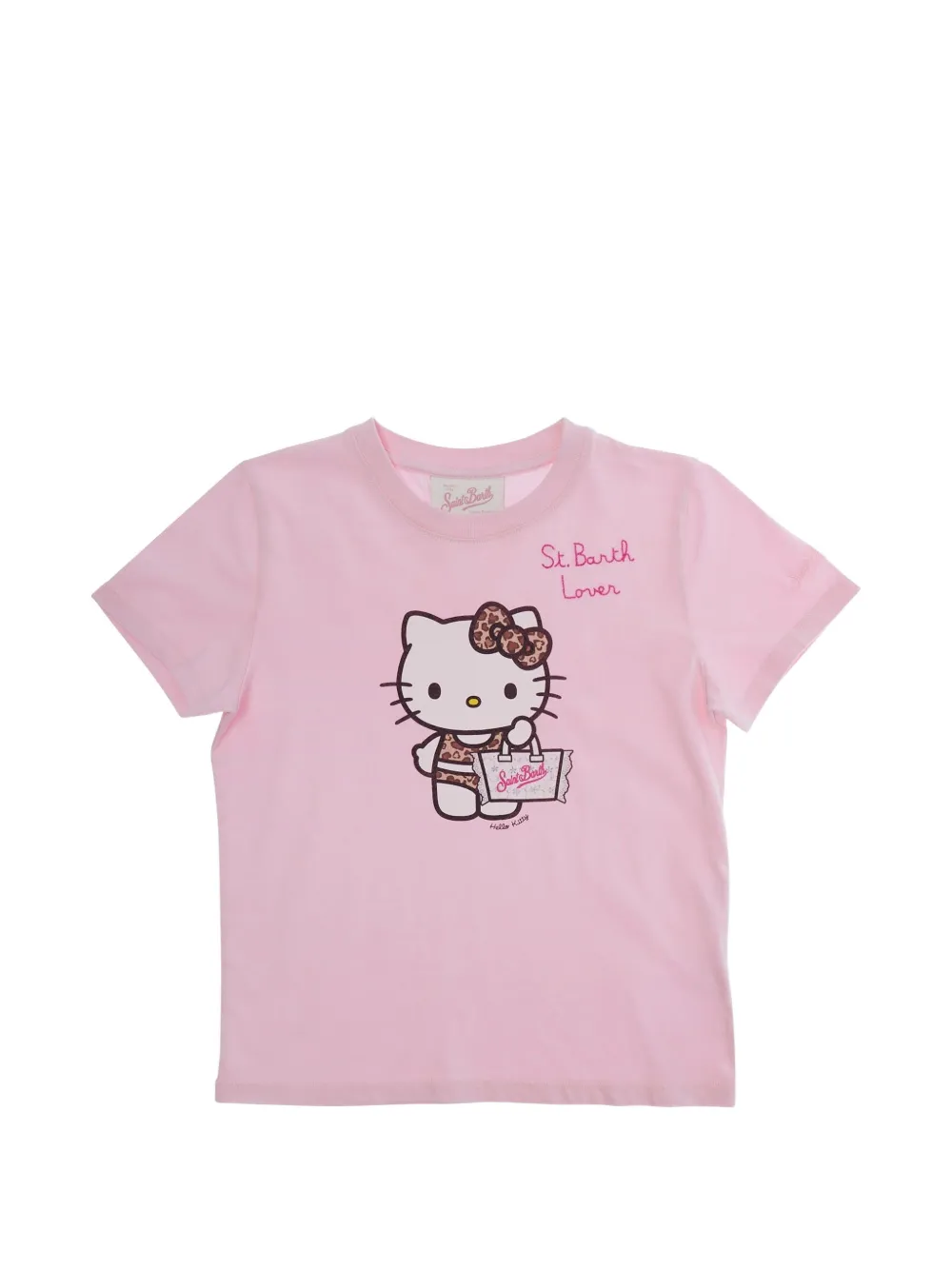 MC2 Saint Barth Kids Elly graphic-print T-shirt - Rosa