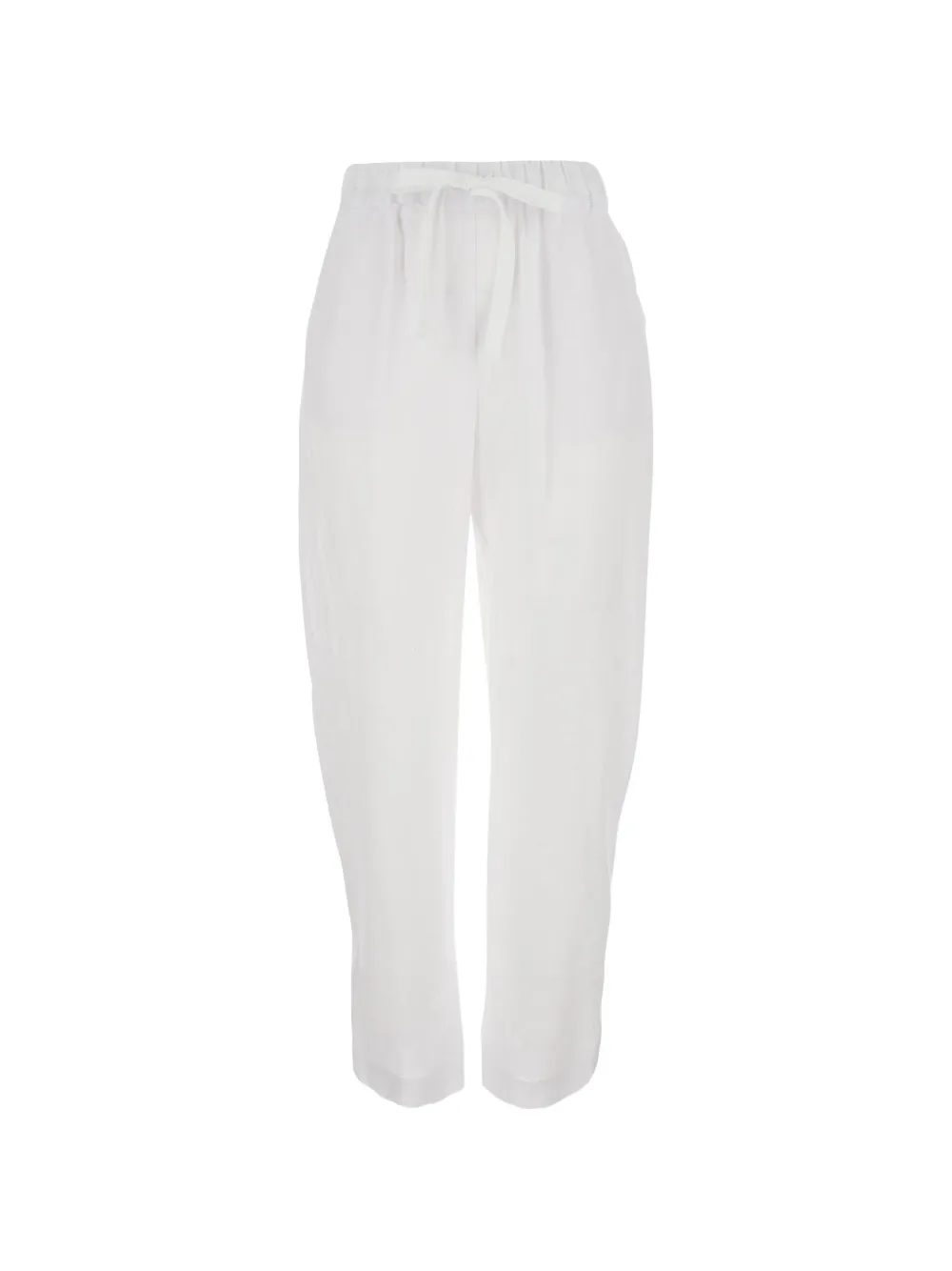 Semicouture drawstring trousers - Bianco